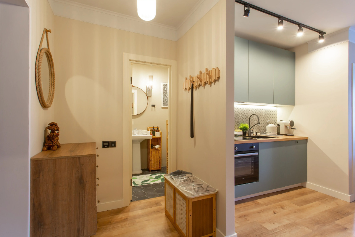 Апартаменты 2-х комнатные в экостиле в центре