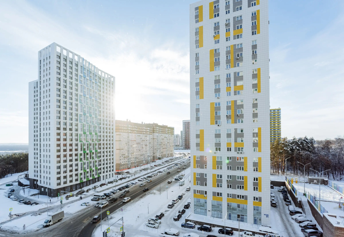 Апартаменты студия на бульваре Давлеткильдеева 5