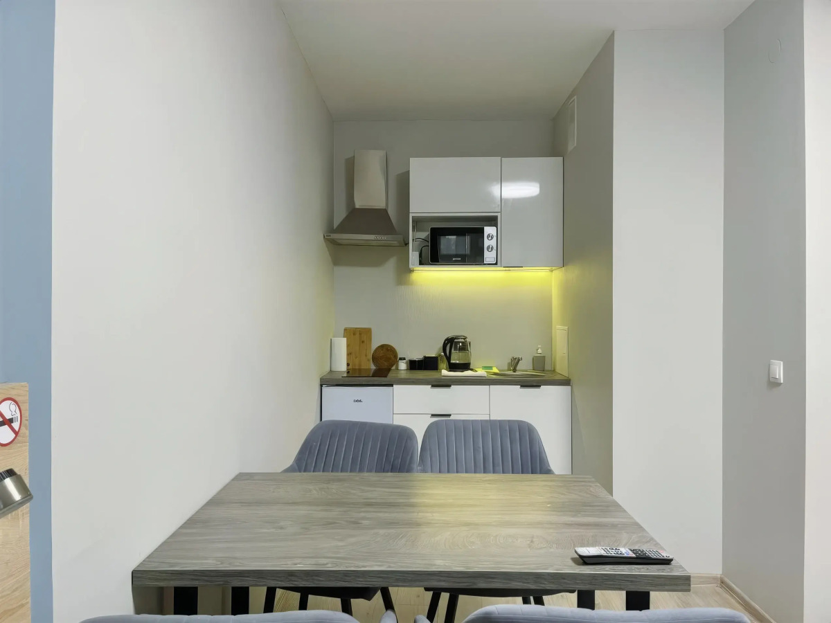 Апартаменты с кухней-гостиной и отдельной спальней