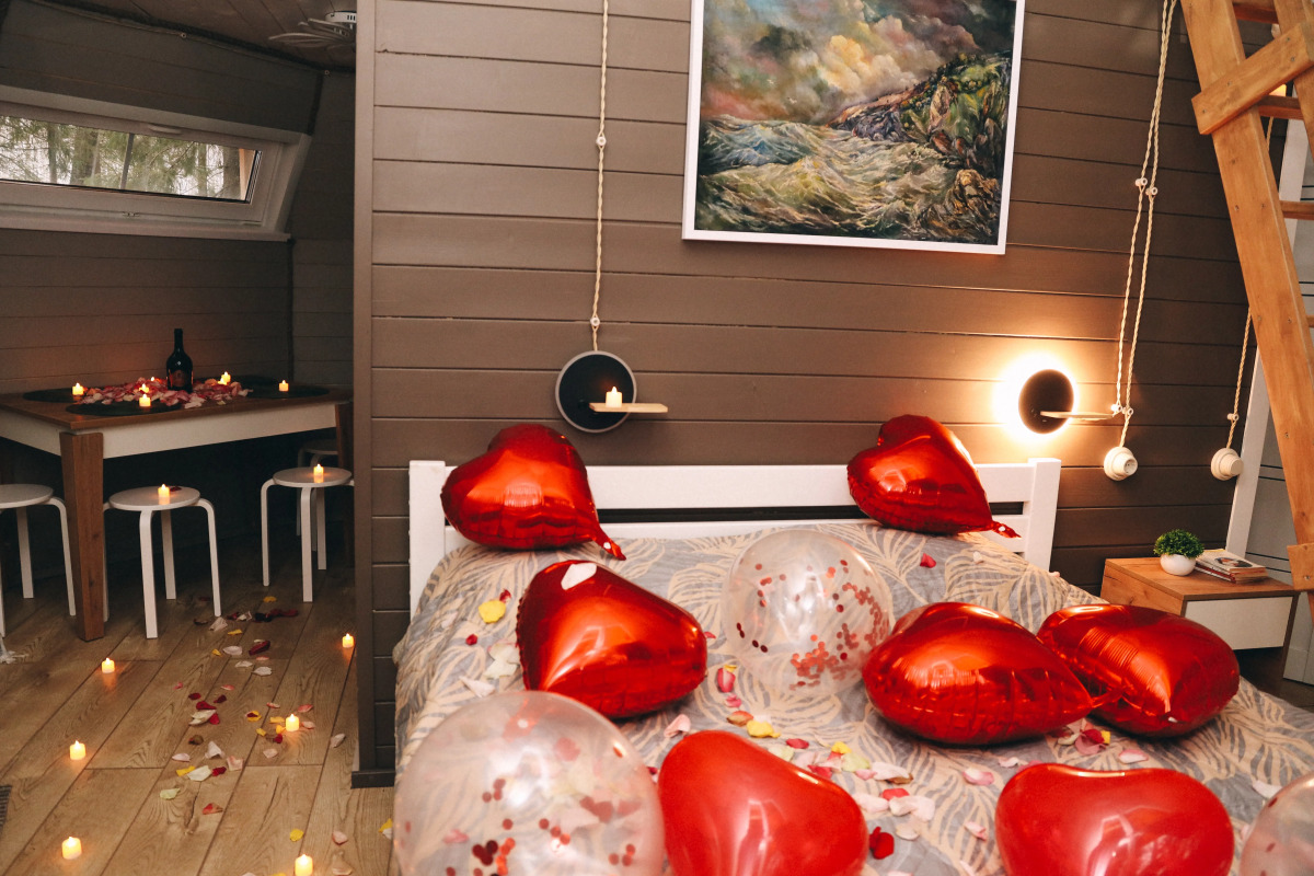 Шале Сфера Агат в лесу на Живописной улице