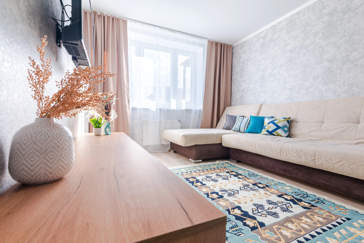 1-к в Центре в современном доме от RentAp 5 сп мест