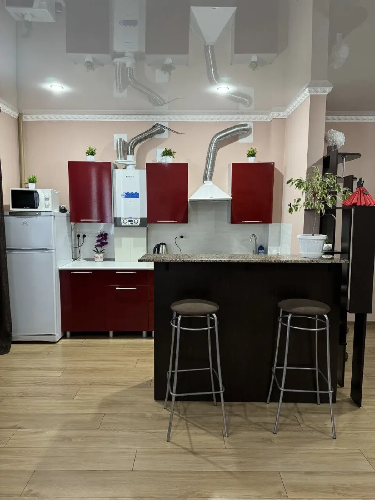 Евродвушка с видом на гору