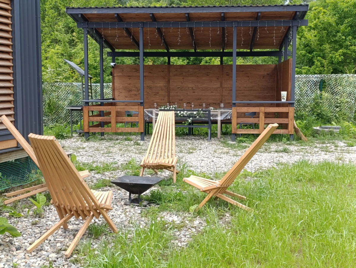 Частный дом Загородный комплекс на берегу реки с баней 1