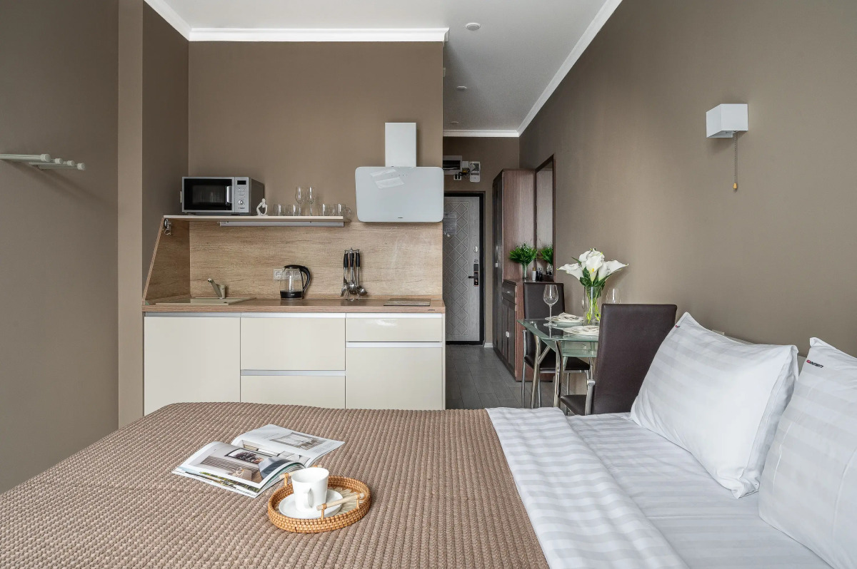 Апартаменты Red Apartments Арт Лайт Розен