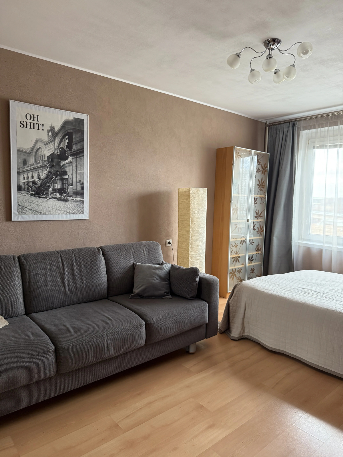 Квартира Уютная с видом на город Д43