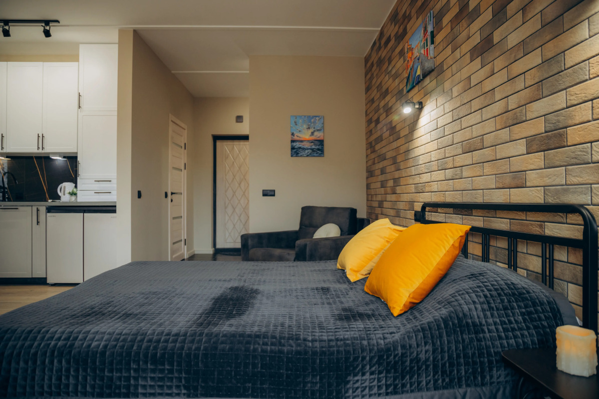 Апартаменты LovelyHome39 на берегу моря в Пионерском студия 3