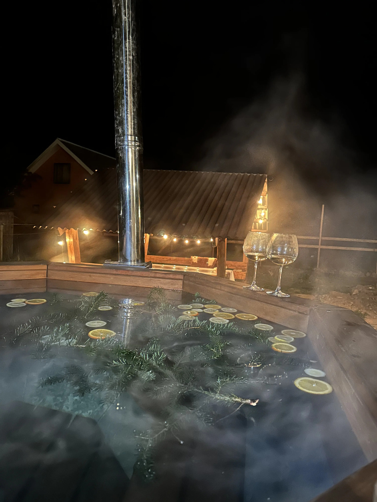 Частный дом в горах с чаном «Хамышки»