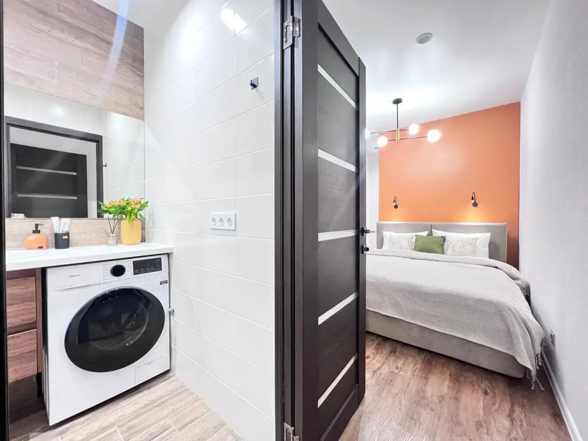 Квартира CTИЛЬНАЯ 3-ШКA С СОВРЕMЕHНЫМ РЕMОHТOM BБЛИЗИ AKBАПАРКA!