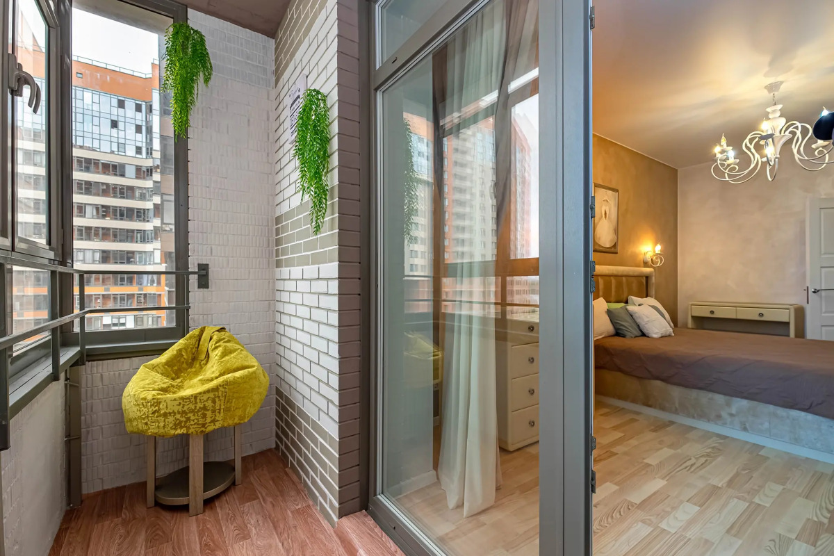 Квартира Семейная Трёхкомнатная с видом на Обь