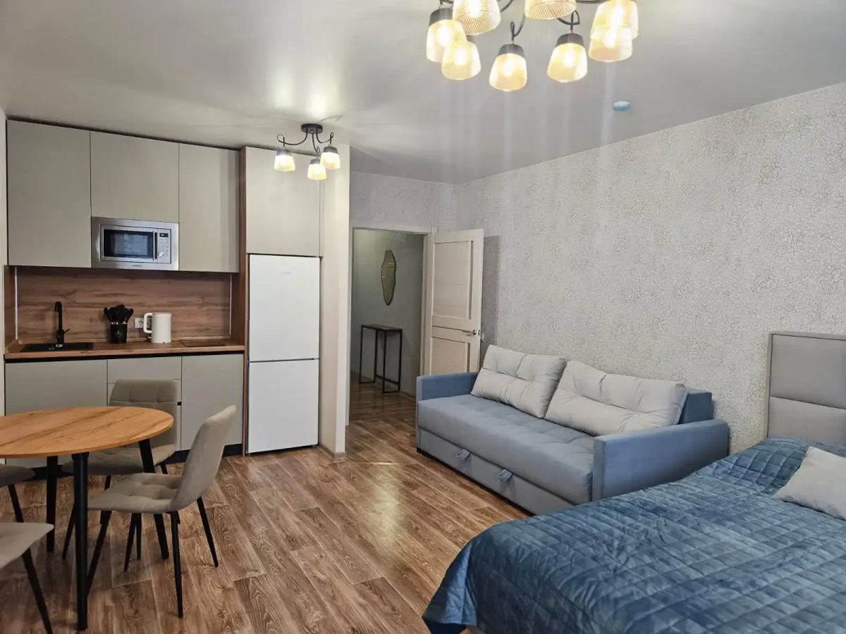 Квартира Современная студия с видом на Енисей