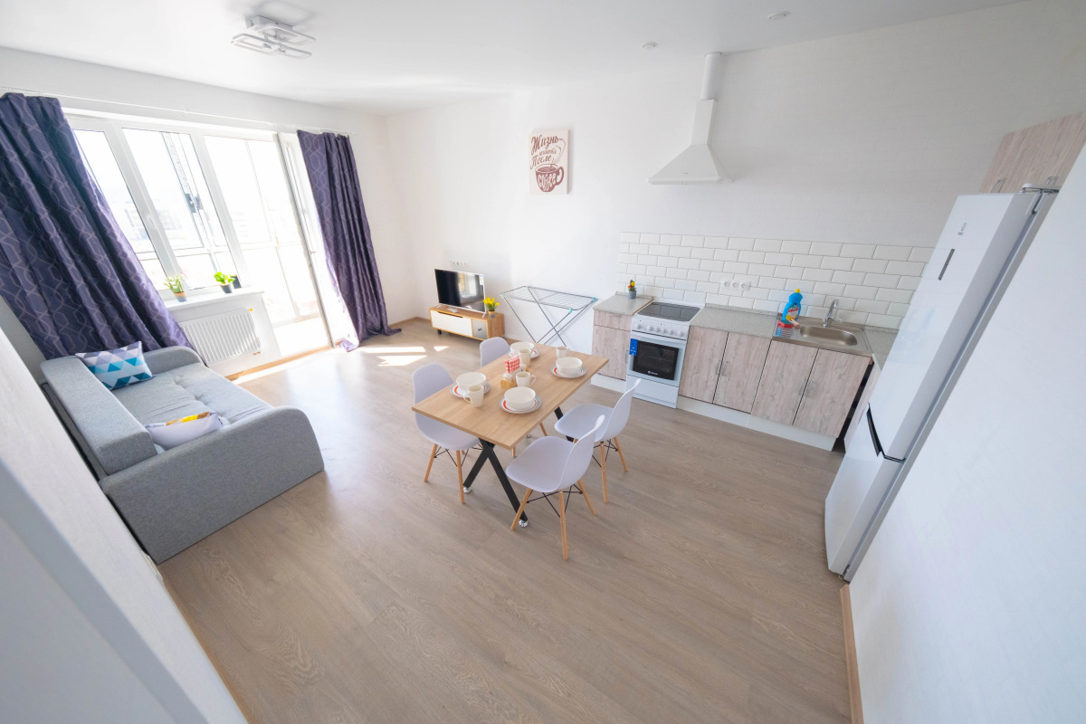 Апартаменты Евродвушка с новым ремонтом в центре города