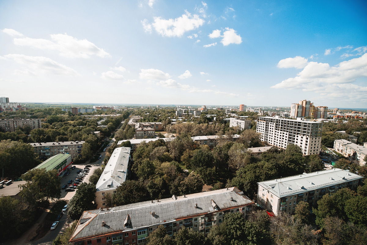 Апартаменты с панорамным видом на Островского 16