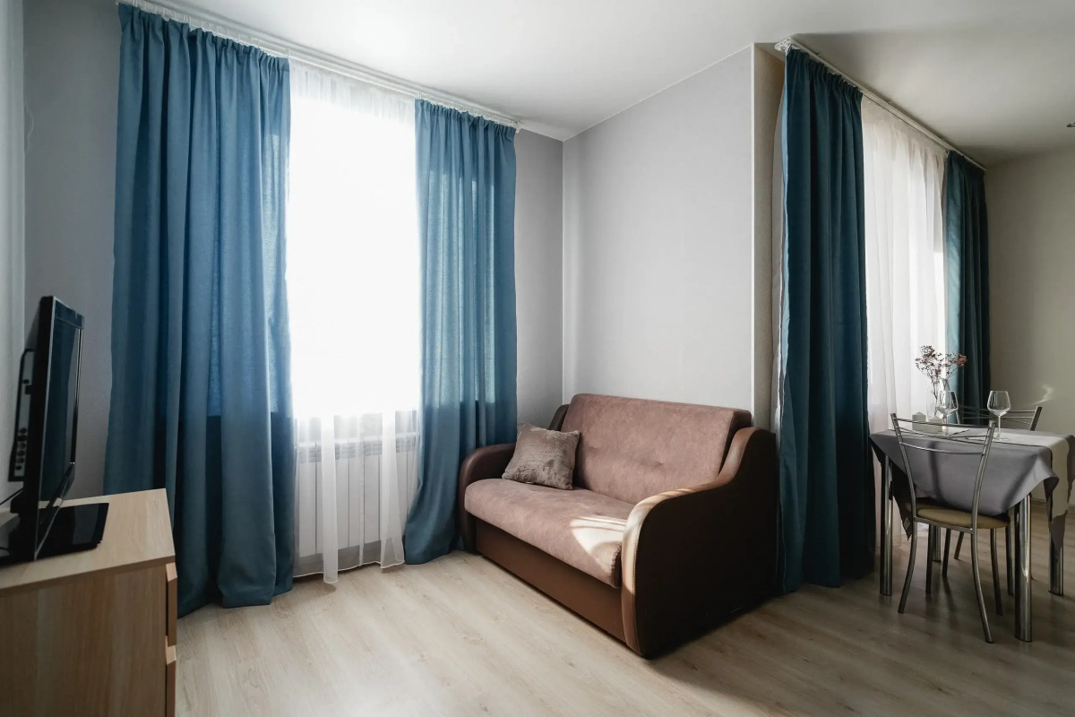 Квартира Уютная Студия с Удобной Кроватью