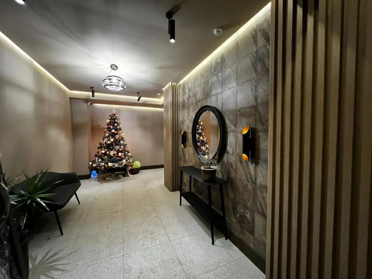 Апартаменты Двухуровневая студия с двумя санузлами в парке