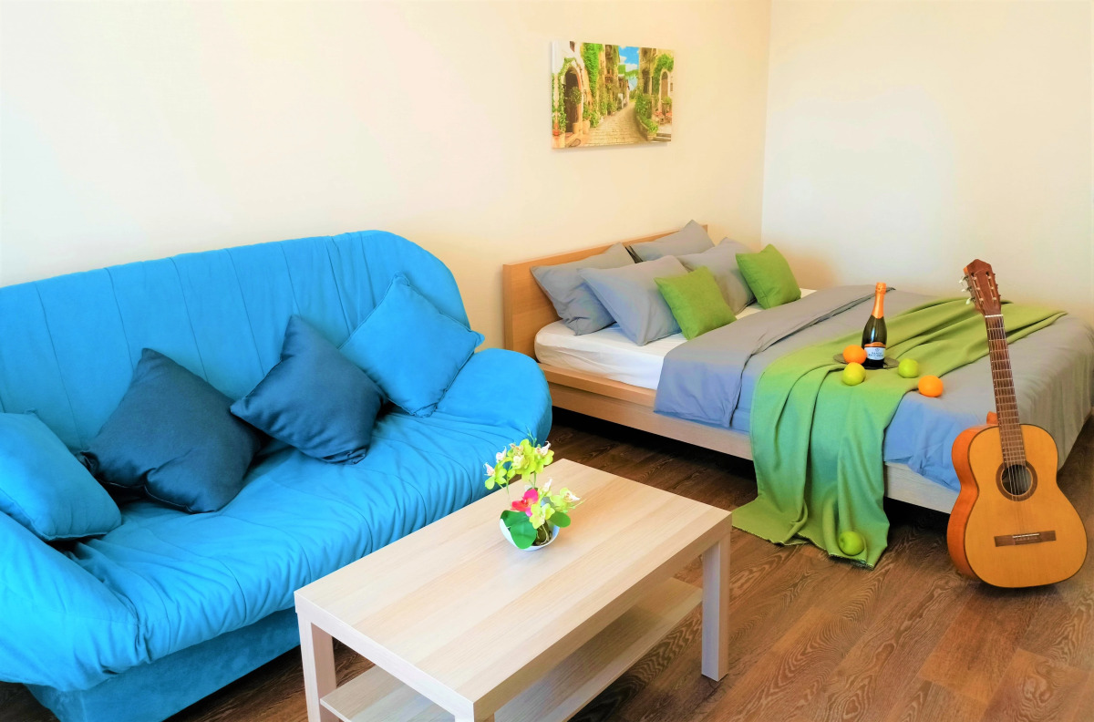 Однокомнатные RusDom Apartments возле ДК Родина