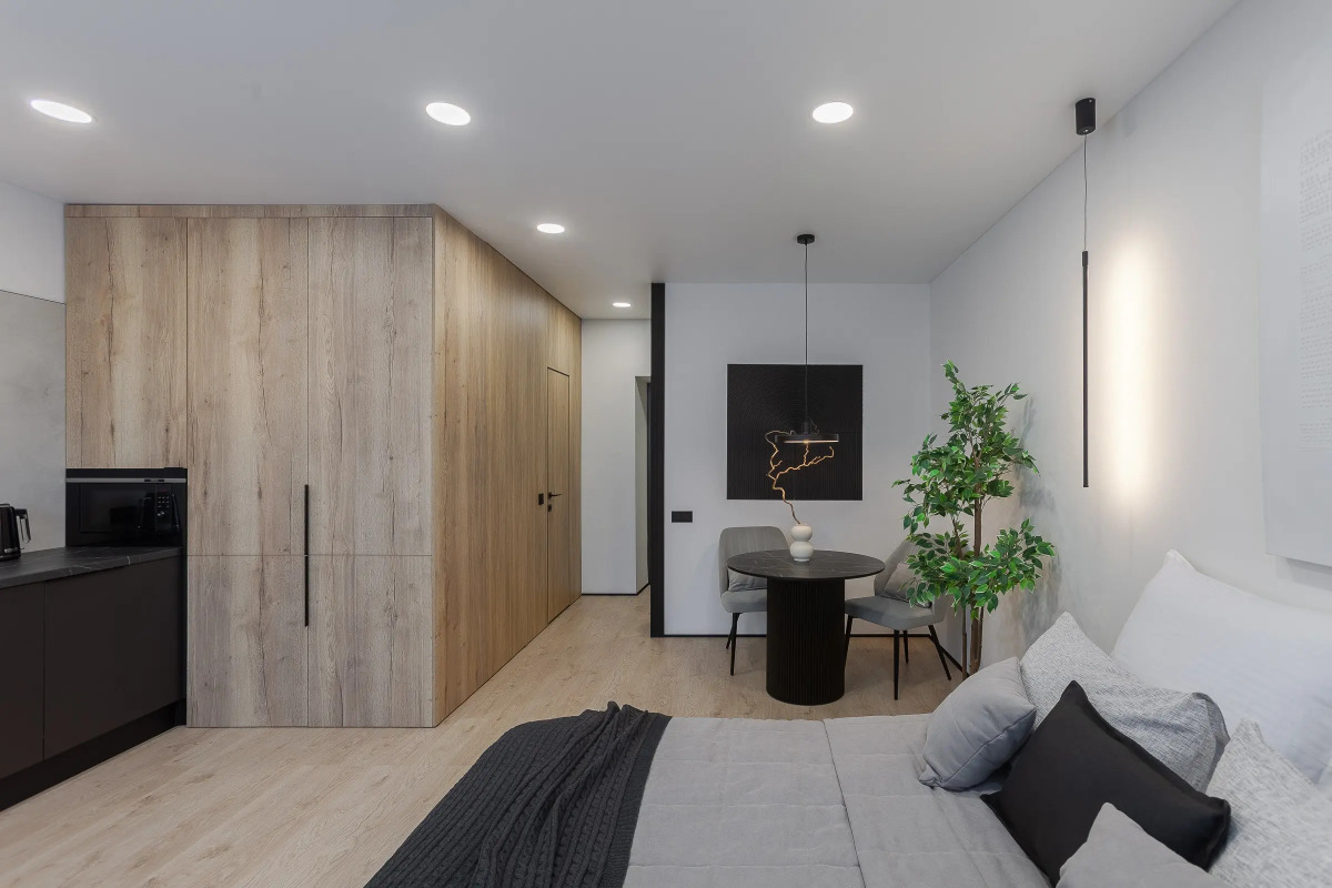 Апартаменты В стиле Минимализм в ЖК Панова-Парк