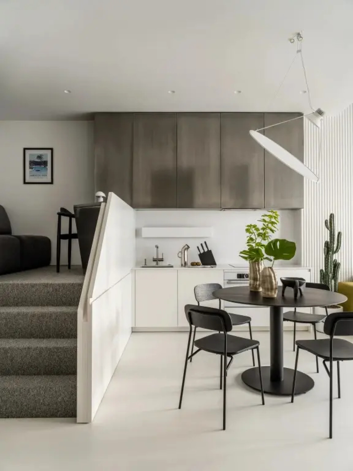 Стильный апартамент с видом на башни на 39 этаже