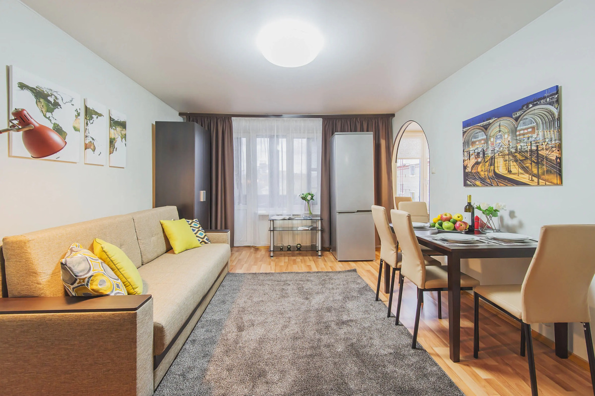 Квартира GM Apartments рядом с Экспоцентром и Белым домом