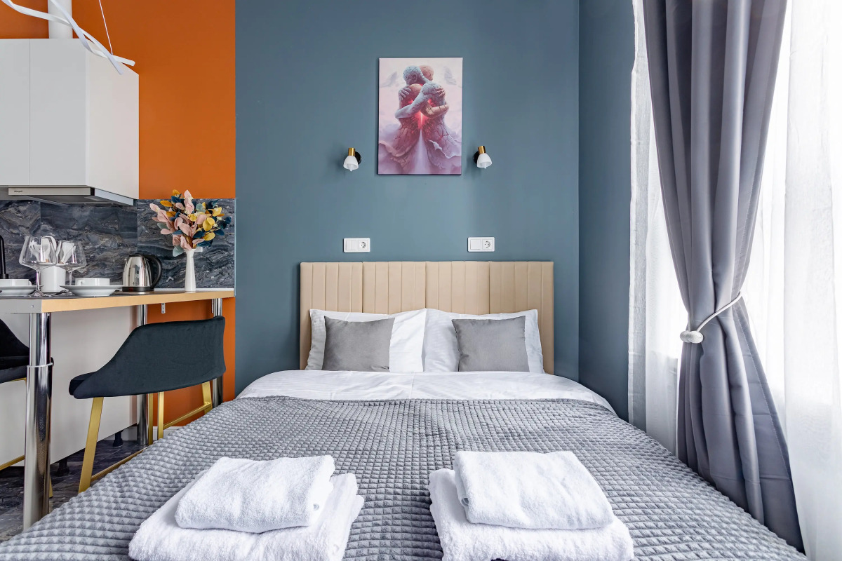 Апартаменты InHome24 Комфортные и Стильные Апартаменты в Современном Жилом Комплексе