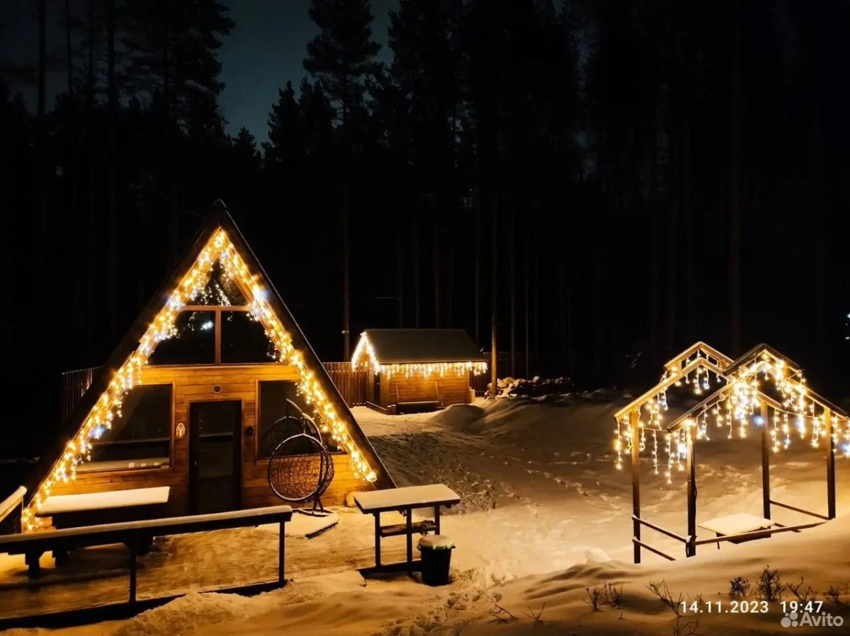 Частный дом Карелия А-Фрэйм