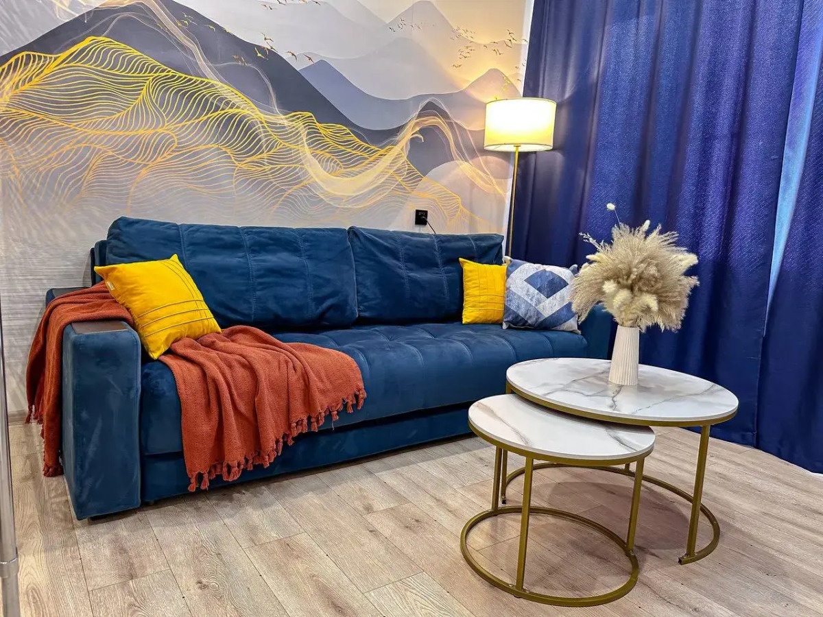 Квартира с двуспальной кроватью и круглосуточным заселением сеть Как дома