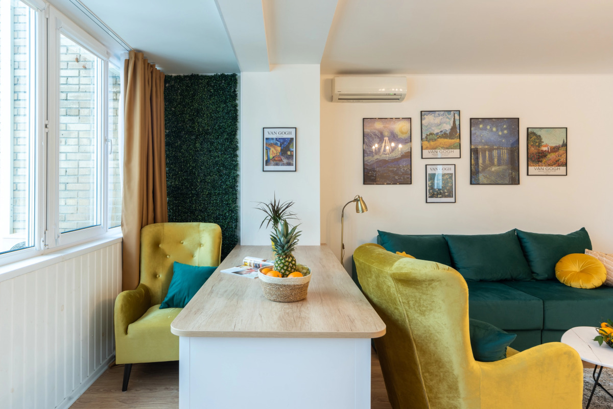 Квартира GM Apartments Четверка с панорамным видом на Москву