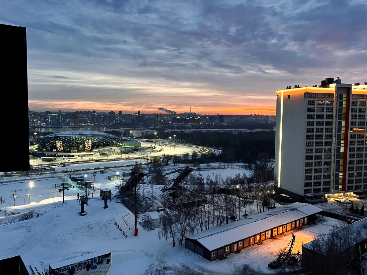 Квартира Просторная и Сибирь-Арены