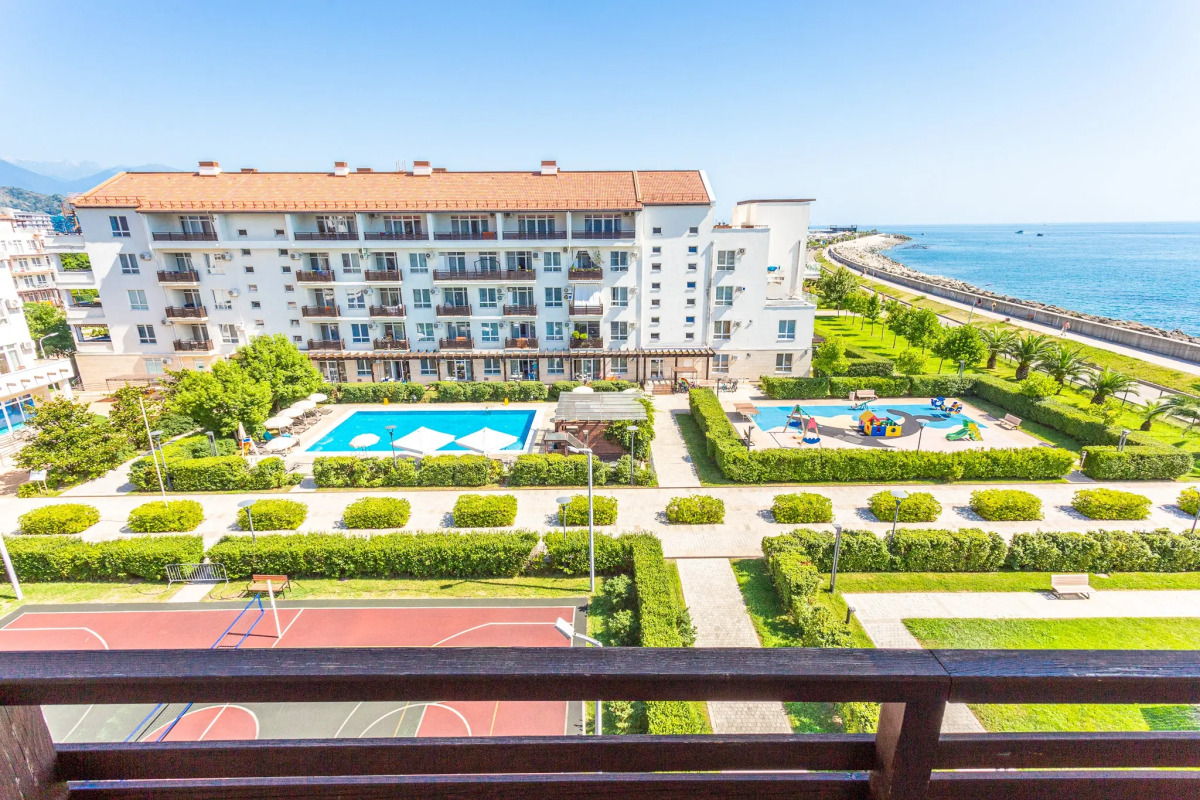 Апартаменты 505 на Парусной, 23 с видом на море