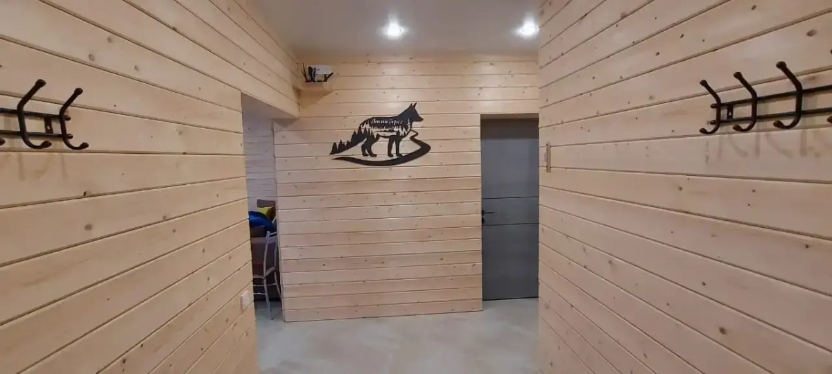 Гостевой дом с сауной и купелью вблизи реки и озера Ладоги Лисий берег