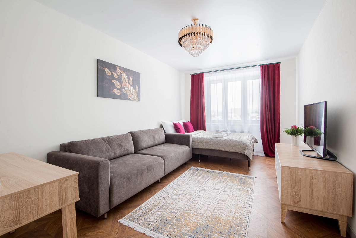 Квартира 1-к стильная недалеко от залива на Алендея 3 от RentAp, 4 сп.места