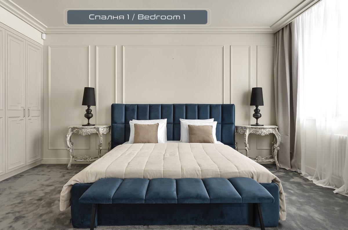 Дизайнерские апapтaменты с потpясающим видом нa Нeву и кpeйceр Аврорa