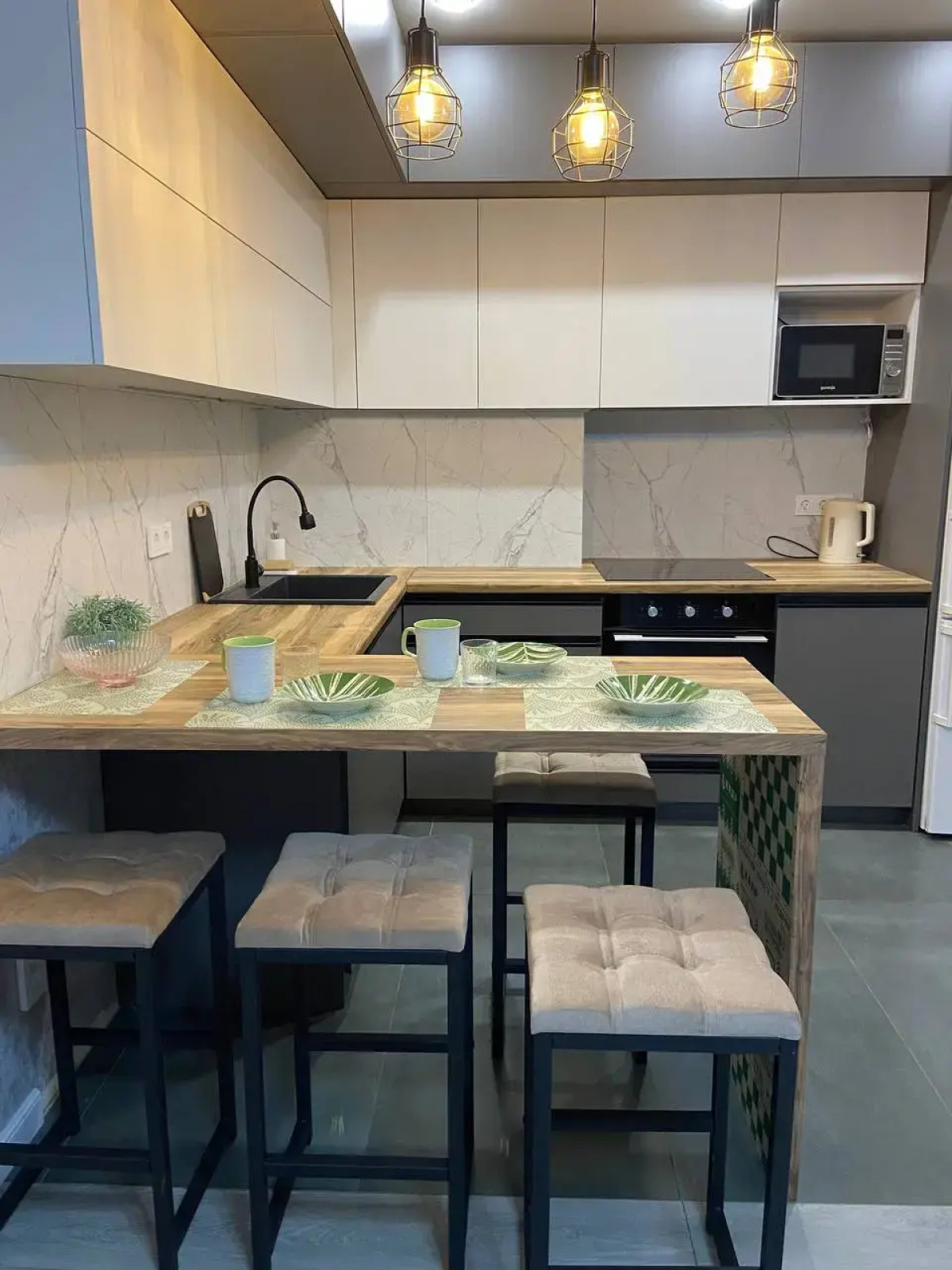 Apartment Просторная уютная квартира сети Эль Апарт в современном ЖК