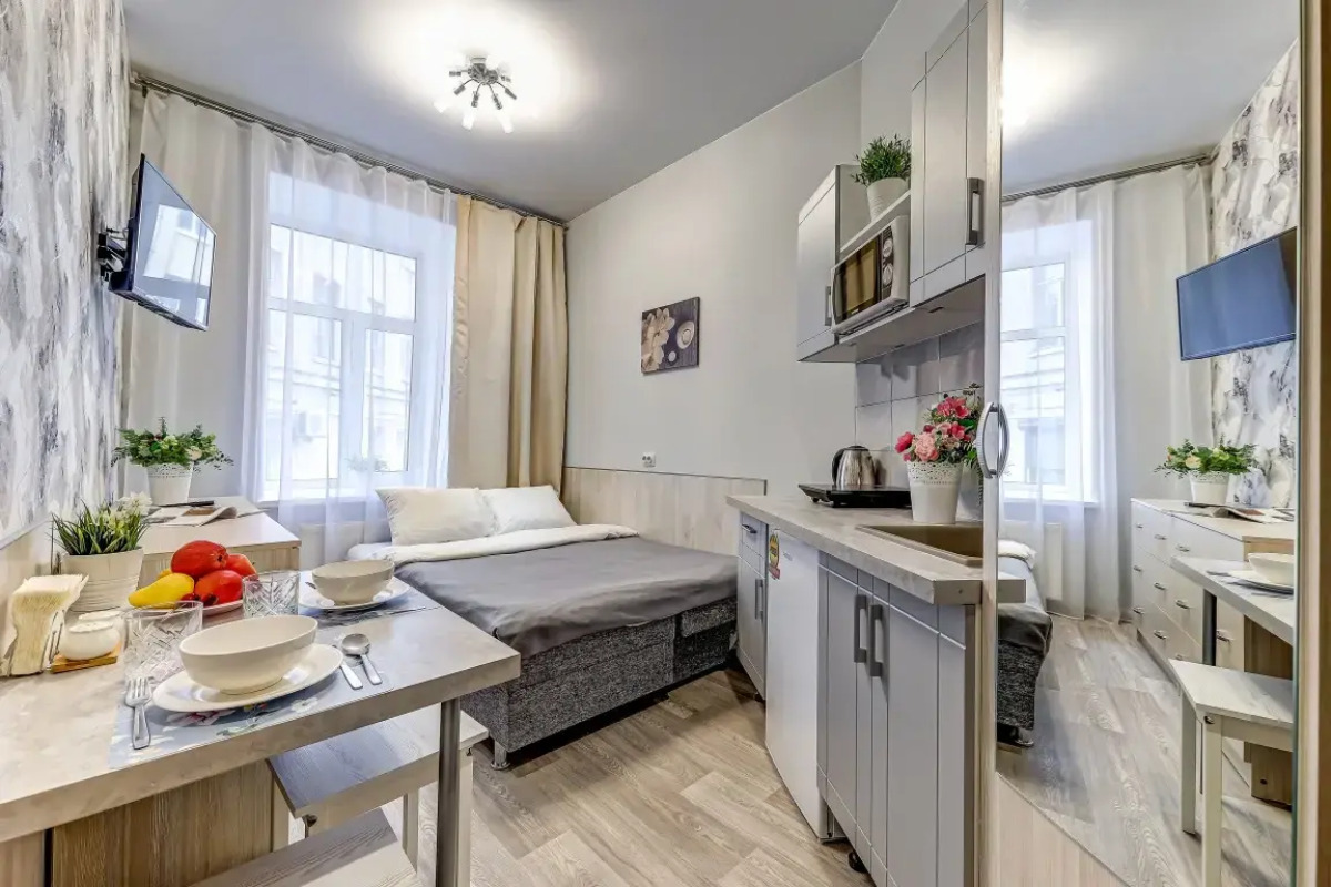 Апартаменты на Старорусской рядом с Московским вокзалом (СР4)