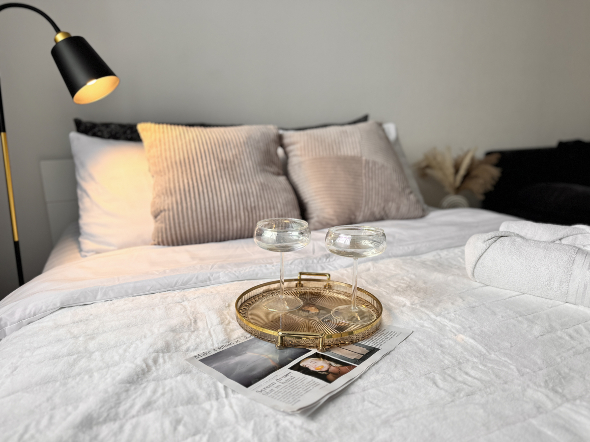 Квартира Atmosfera sna у Аквапарка в доме волна