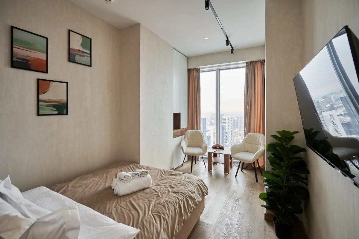 Апартаменты С Видом на Город и Реку 54-5