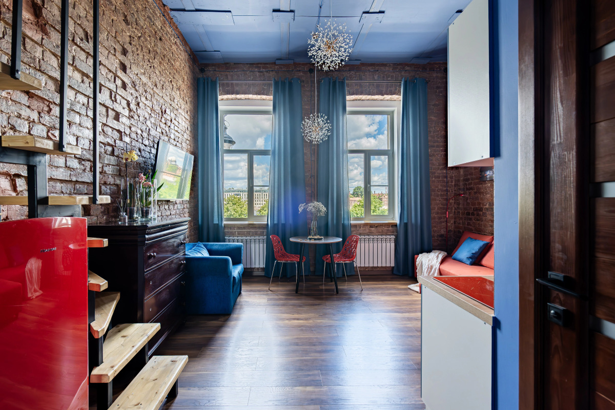 Апартаменты Лофт с Видом на Неву 3