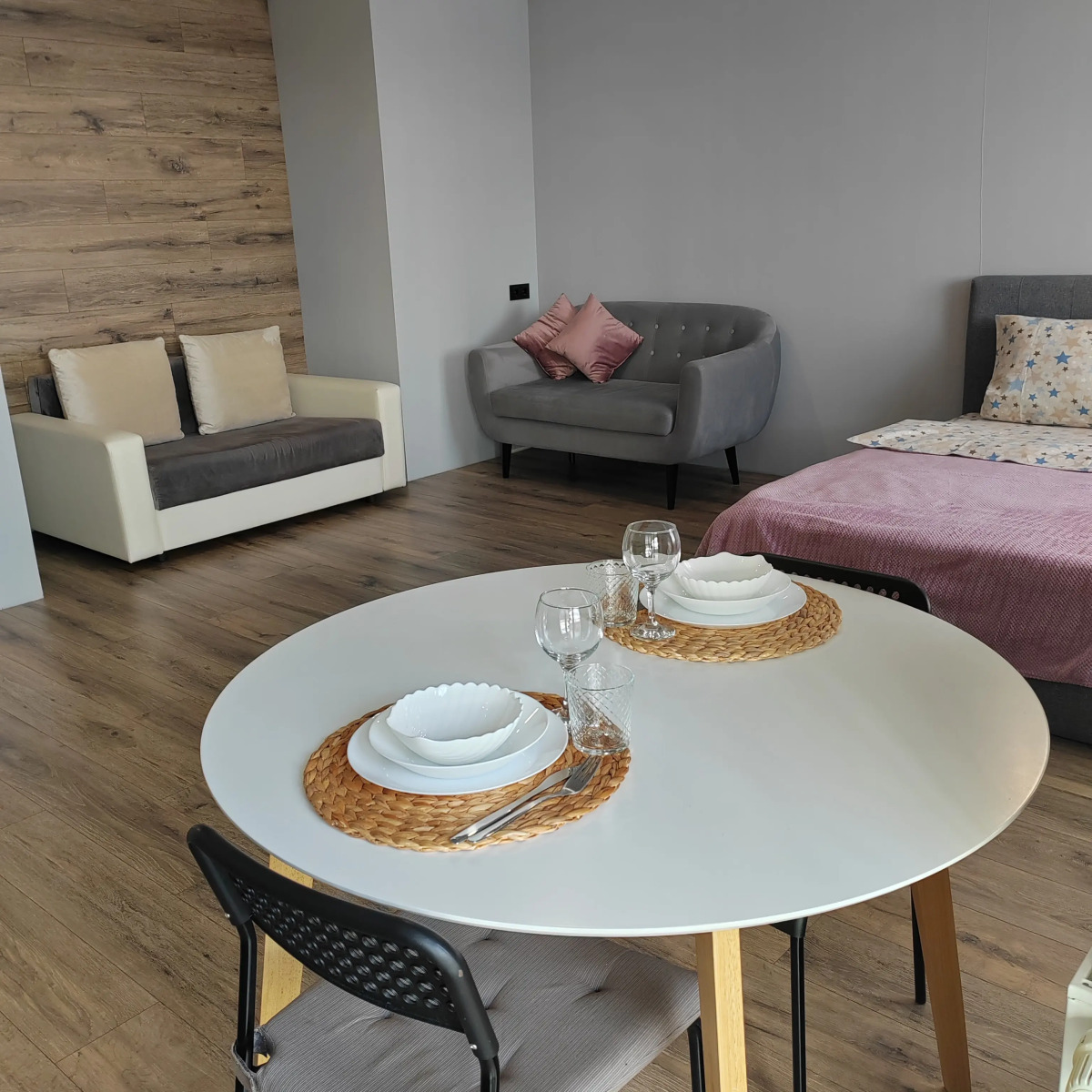 Апартаменты Студия KliMari с видом на крыши Витебска