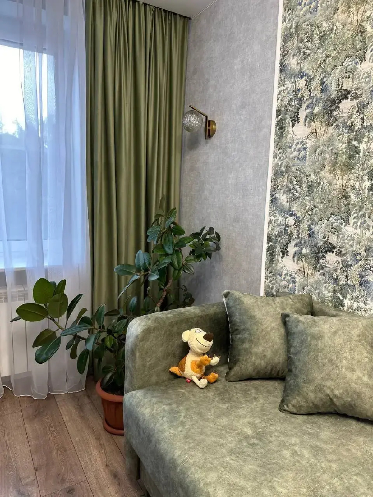 Квартира с новым дизайнерским ремонтом