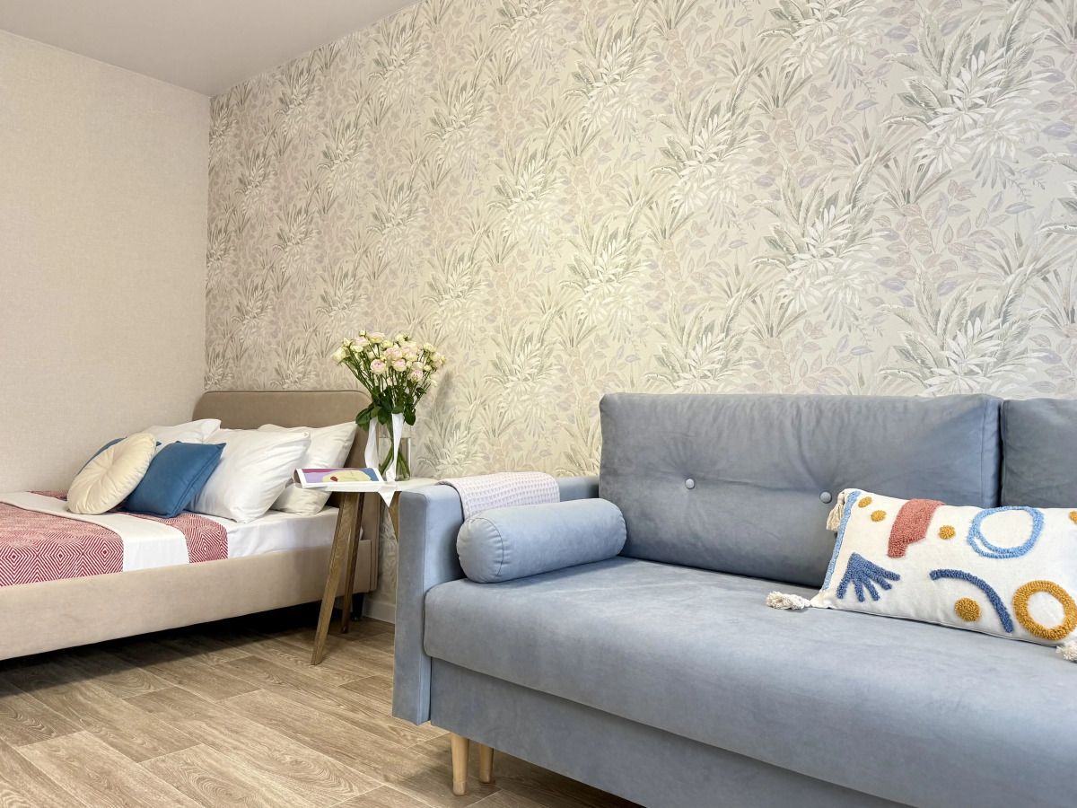 Квартира Уютный прованс рядом с трассой м4 и центром города для 4х гостей