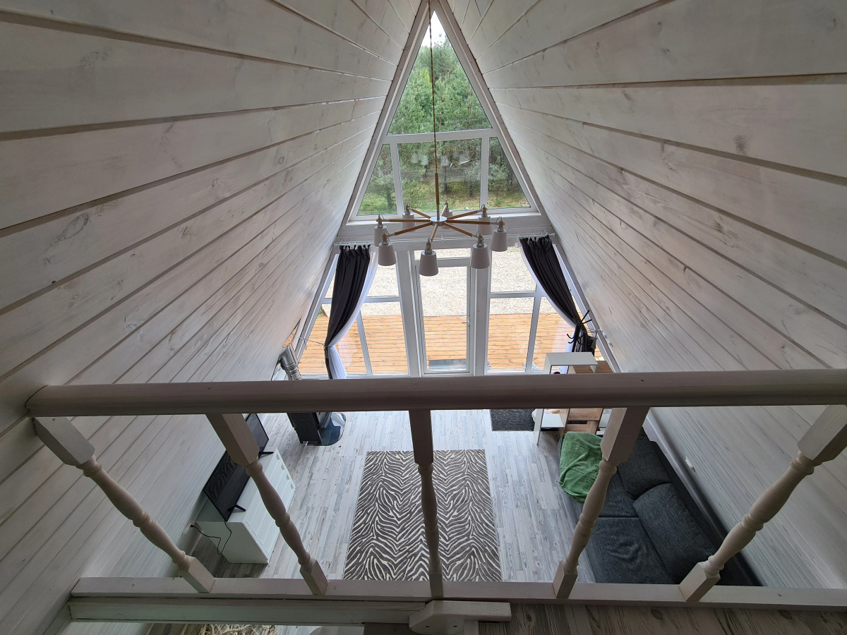 Гостевой дом A-frame на Форелевом хуторе