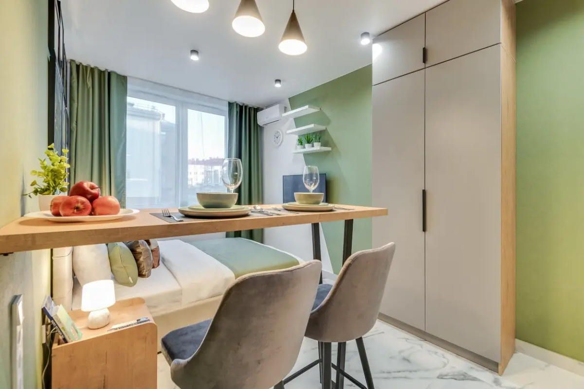 Апартаменты Студия Арт-Апарты у Экспофорума 4