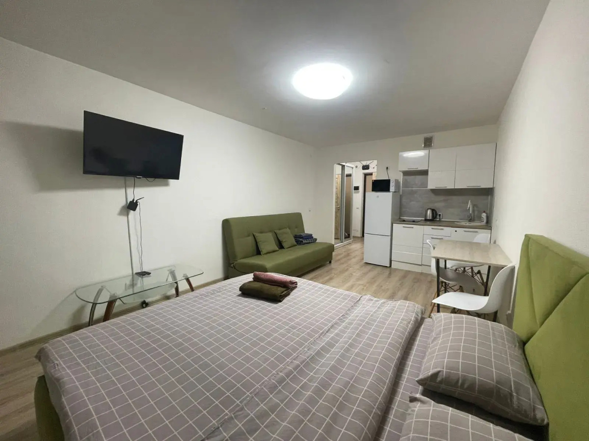 Квартира студия Спутников 16/4 ЖК Кольцовский дворик