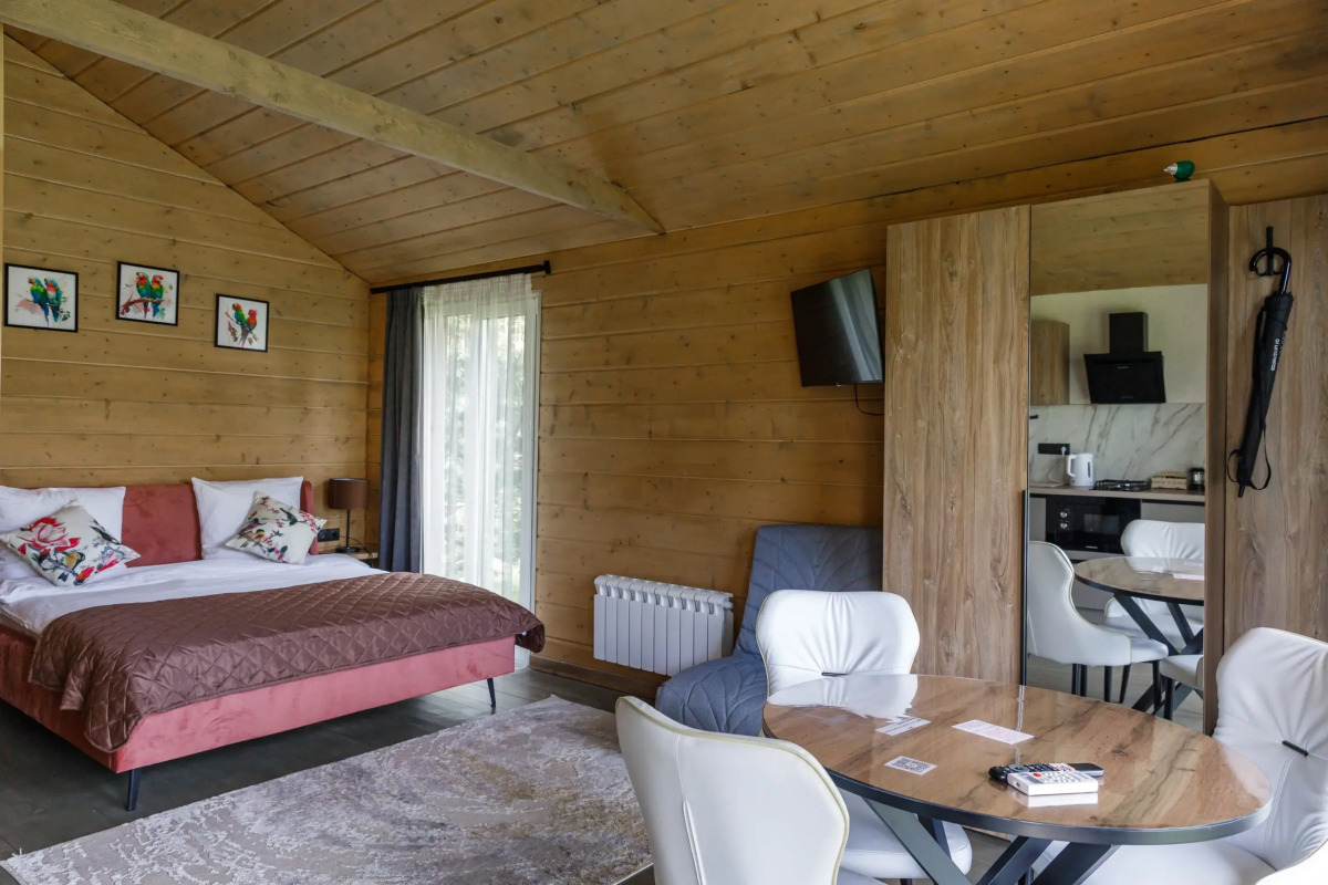 Частный дом 43м в лесной зоне рядом со Звенигородом