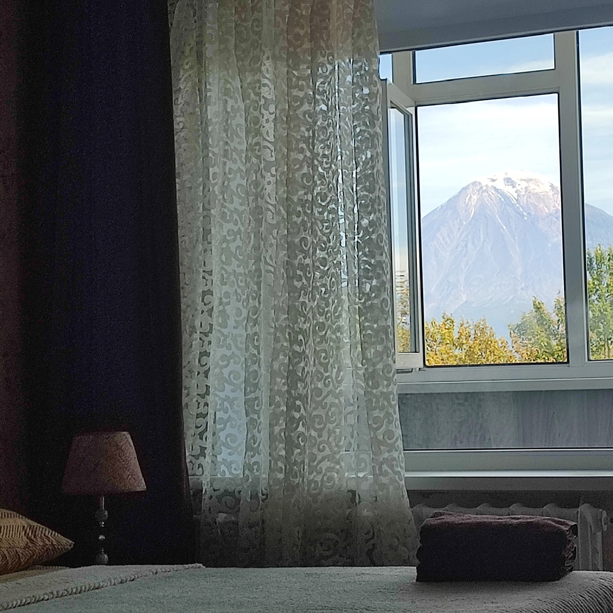 Апартаменты с видом на вулканы