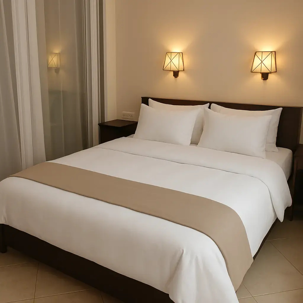 Квартира для 4х гостей в минуте от моря с оборудованной кухонной зоной и просторным душем