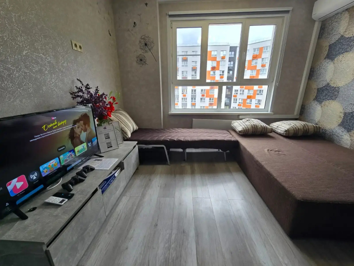 Квартира Роскошная евродвушка DeluxeApart 2 на Новой Риге