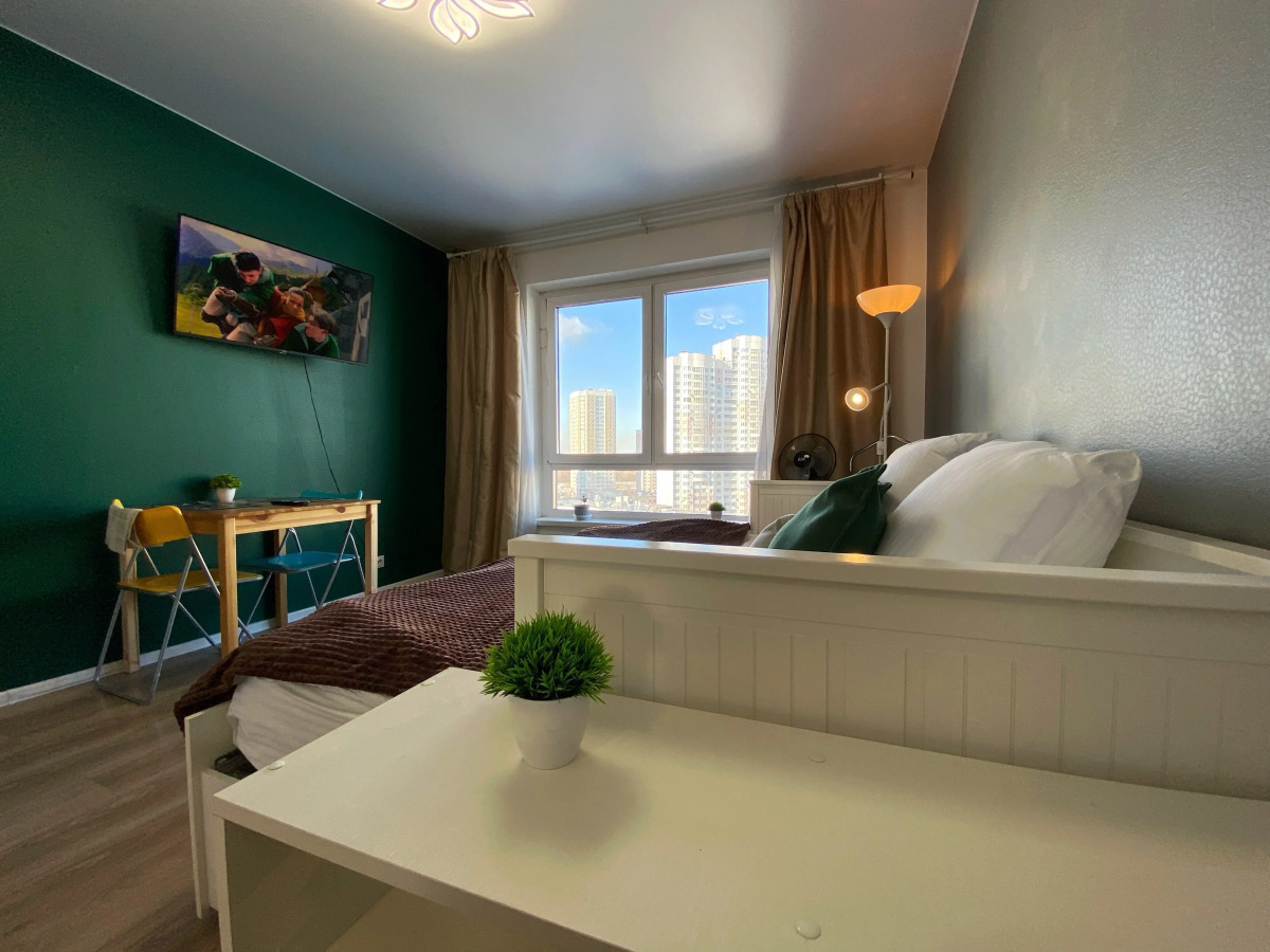 Квартира Новая Студия 4 Минуты до ТЦ Июнь