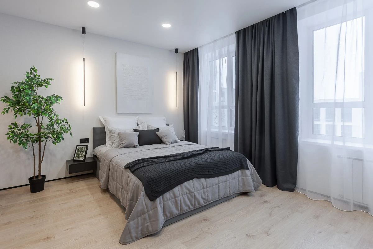 Апартаменты В стиле Минимализм в ЖК Панова-Парк