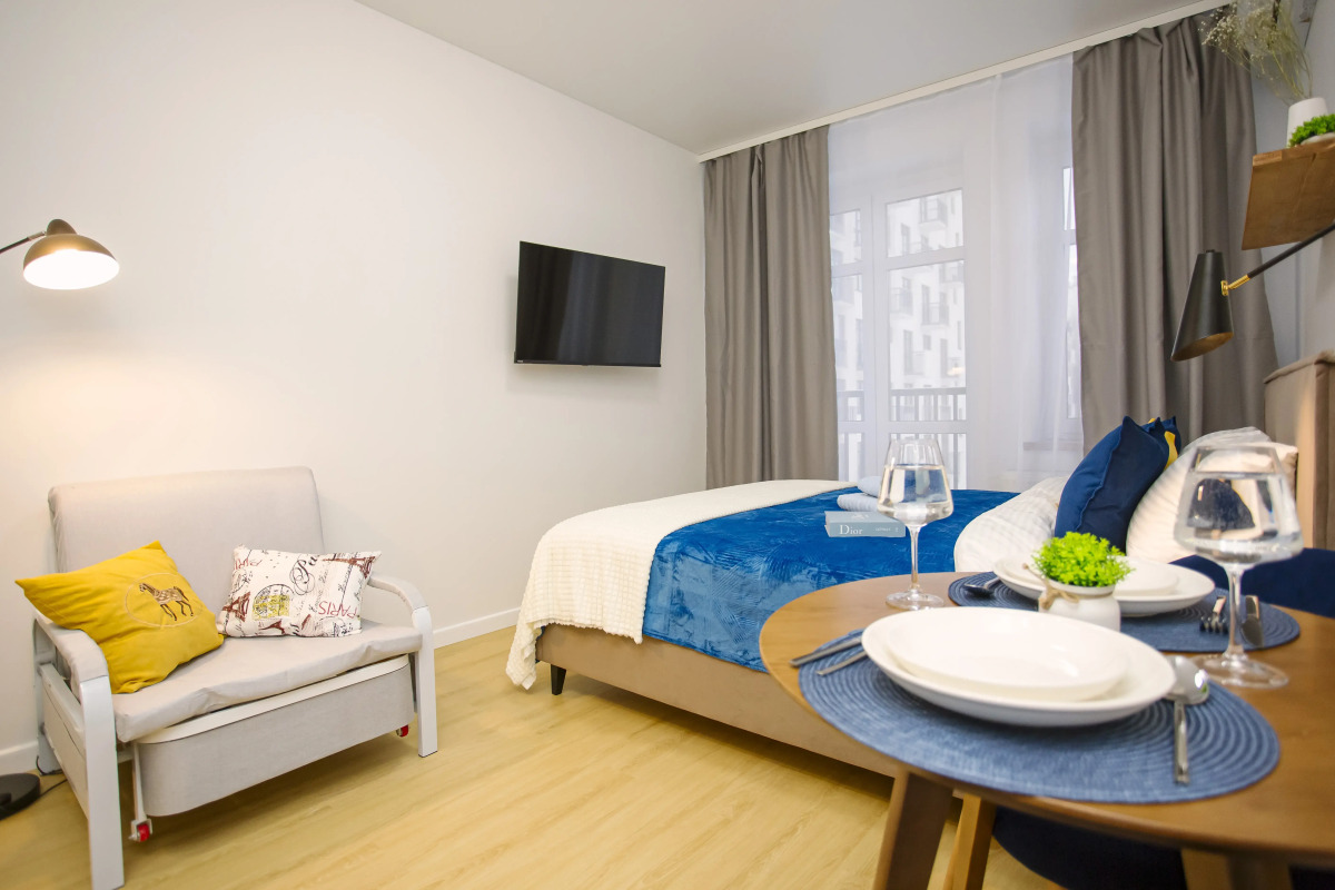 Апартаменты Сердце Ярославля Лазурь 2