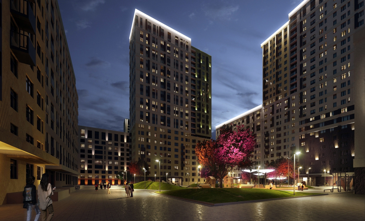 Апартаменты Panda Home в ЖК комфорт класса Сердце Сибири Однокомнатные Апартаменты Комфорт